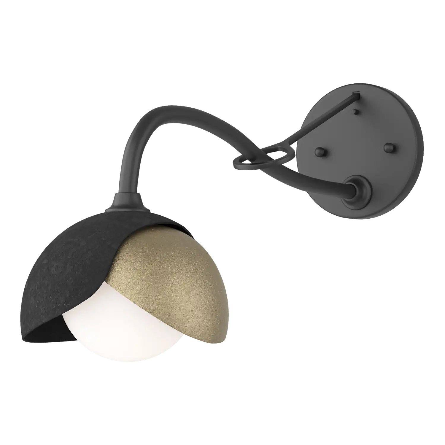 Hubbardton Forge, Brooklyn Double Shade Long-Arm Sconce, WALL SCONCES