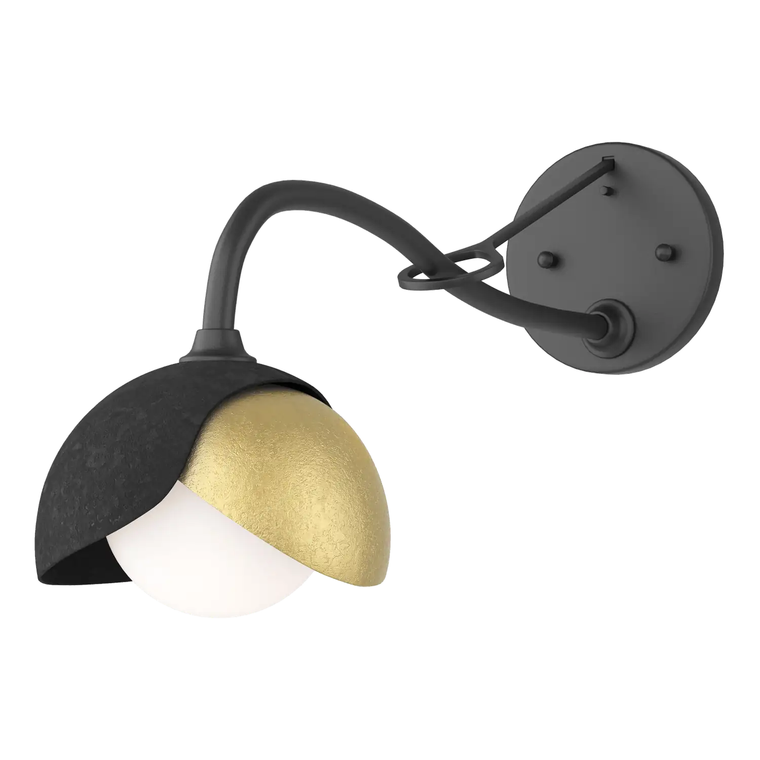 Hubbardton Forge, Brooklyn Double Shade Long-Arm Sconce, WALL SCONCES