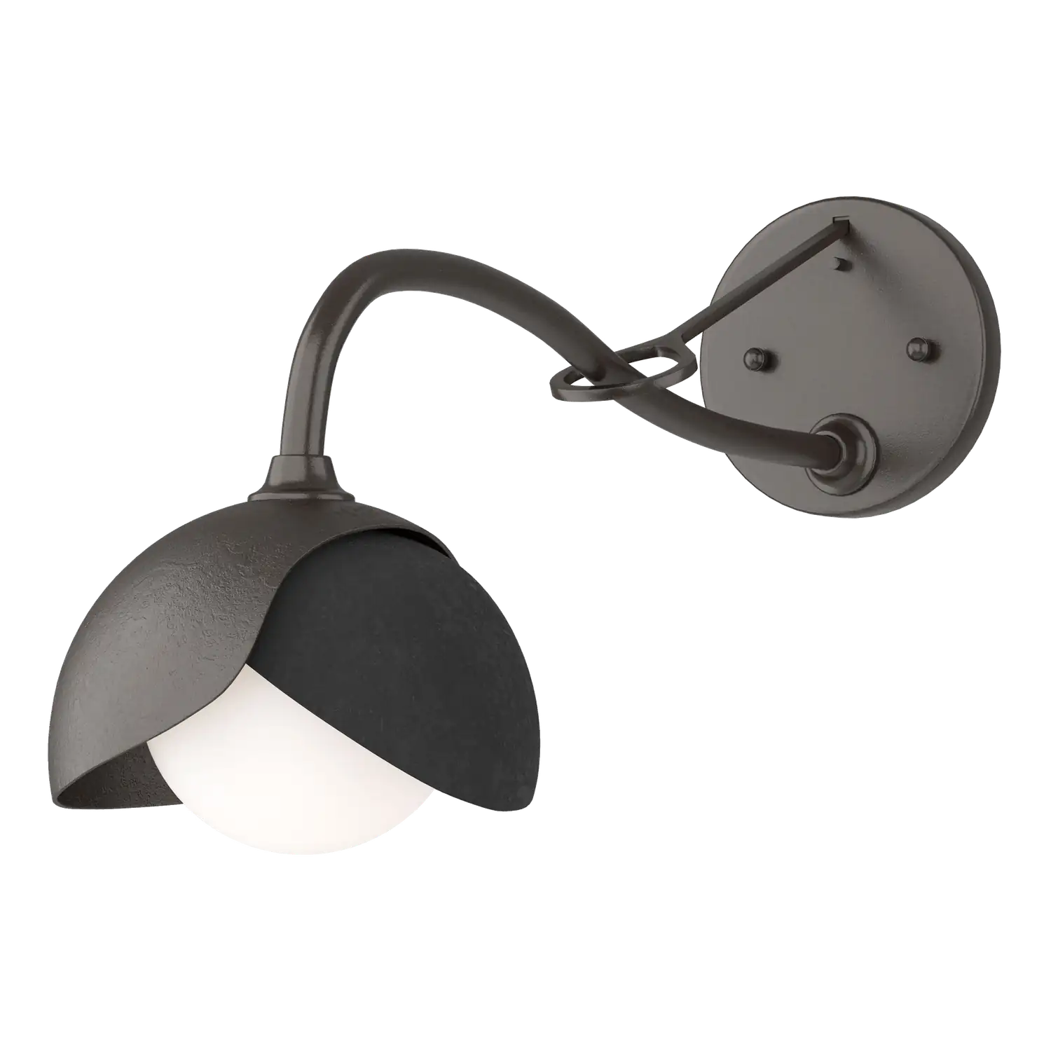 Hubbardton Forge, Brooklyn Double Shade Long-Arm Sconce, WALL SCONCES