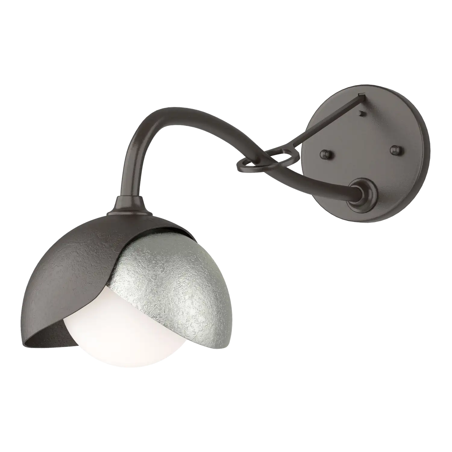 Hubbardton Forge, Brooklyn Double Shade Long-Arm Sconce, WALL SCONCES