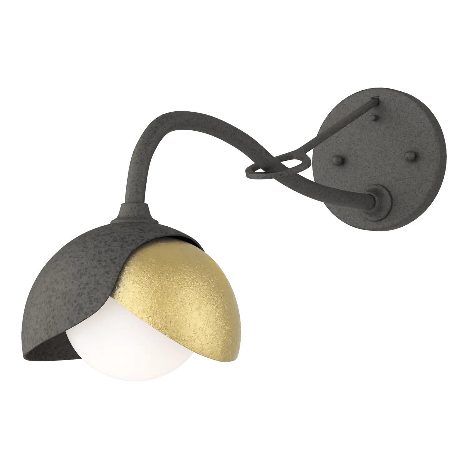 Hubbardton Forge, Brooklyn Double Shade Long-Arm Sconce, WALL SCONCES