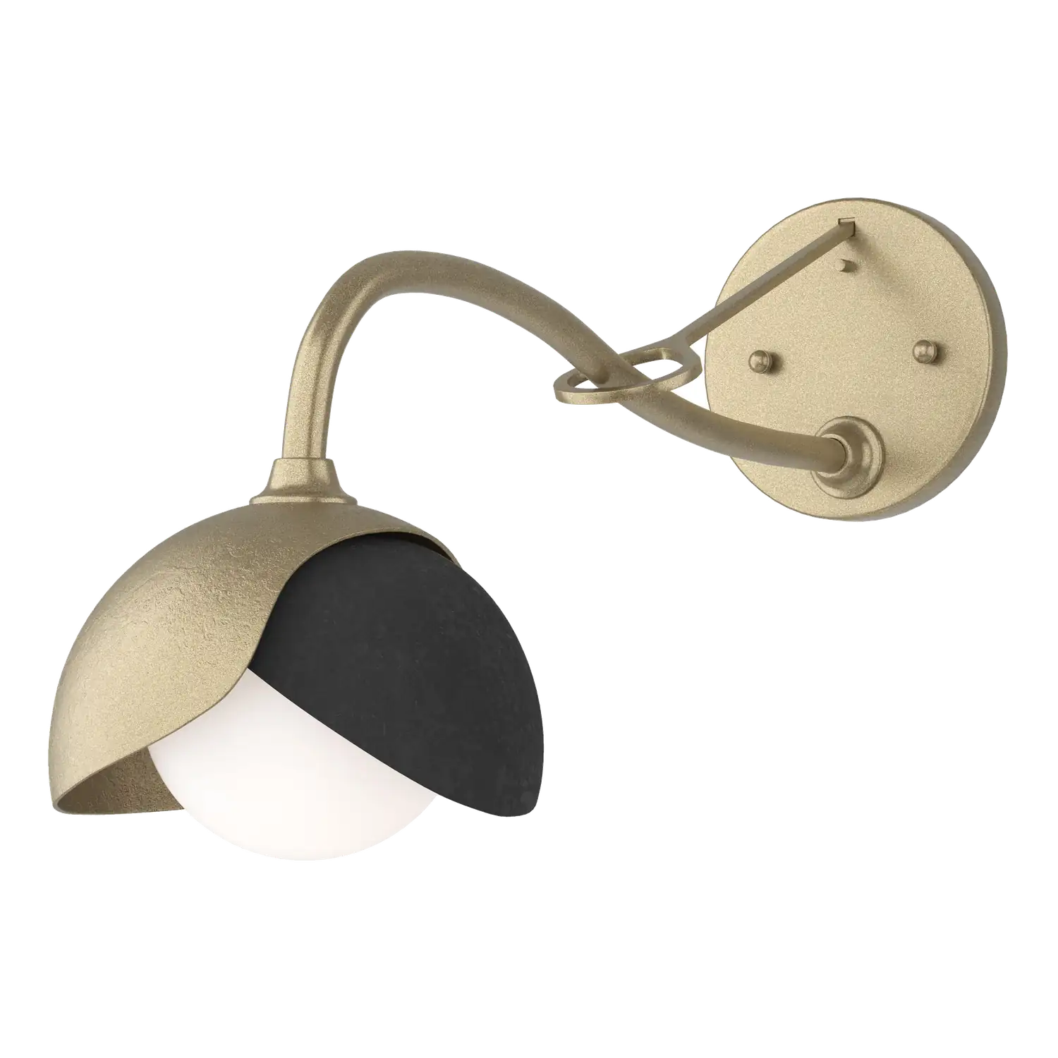 Hubbardton Forge, Brooklyn Double Shade Long-Arm Sconce, WALL SCONCES