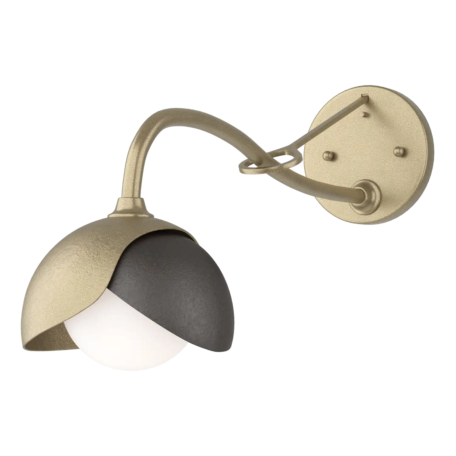 Hubbardton Forge, Brooklyn Double Shade Long-Arm Sconce, WALL SCONCES