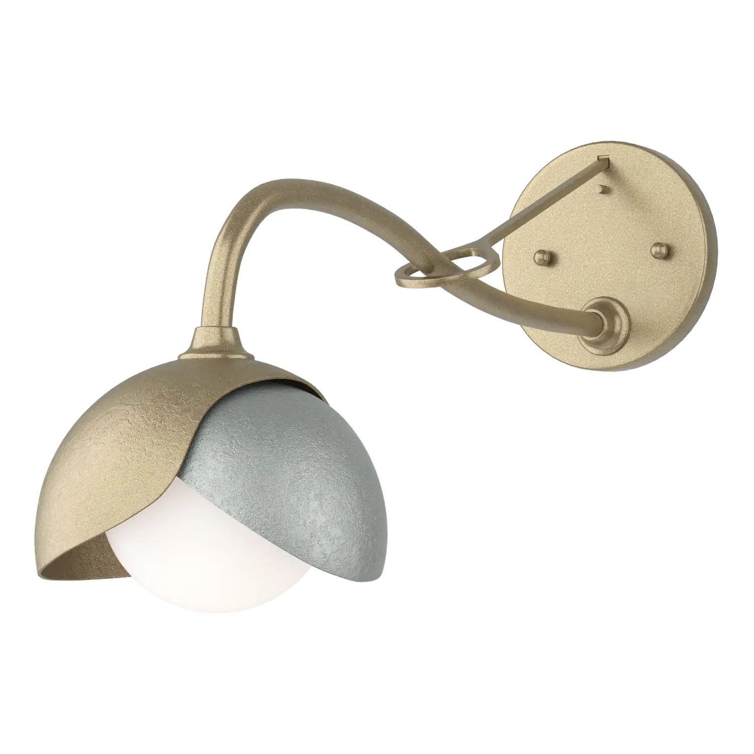 Hubbardton Forge, Brooklyn Double Shade Long-Arm Sconce, WALL SCONCES