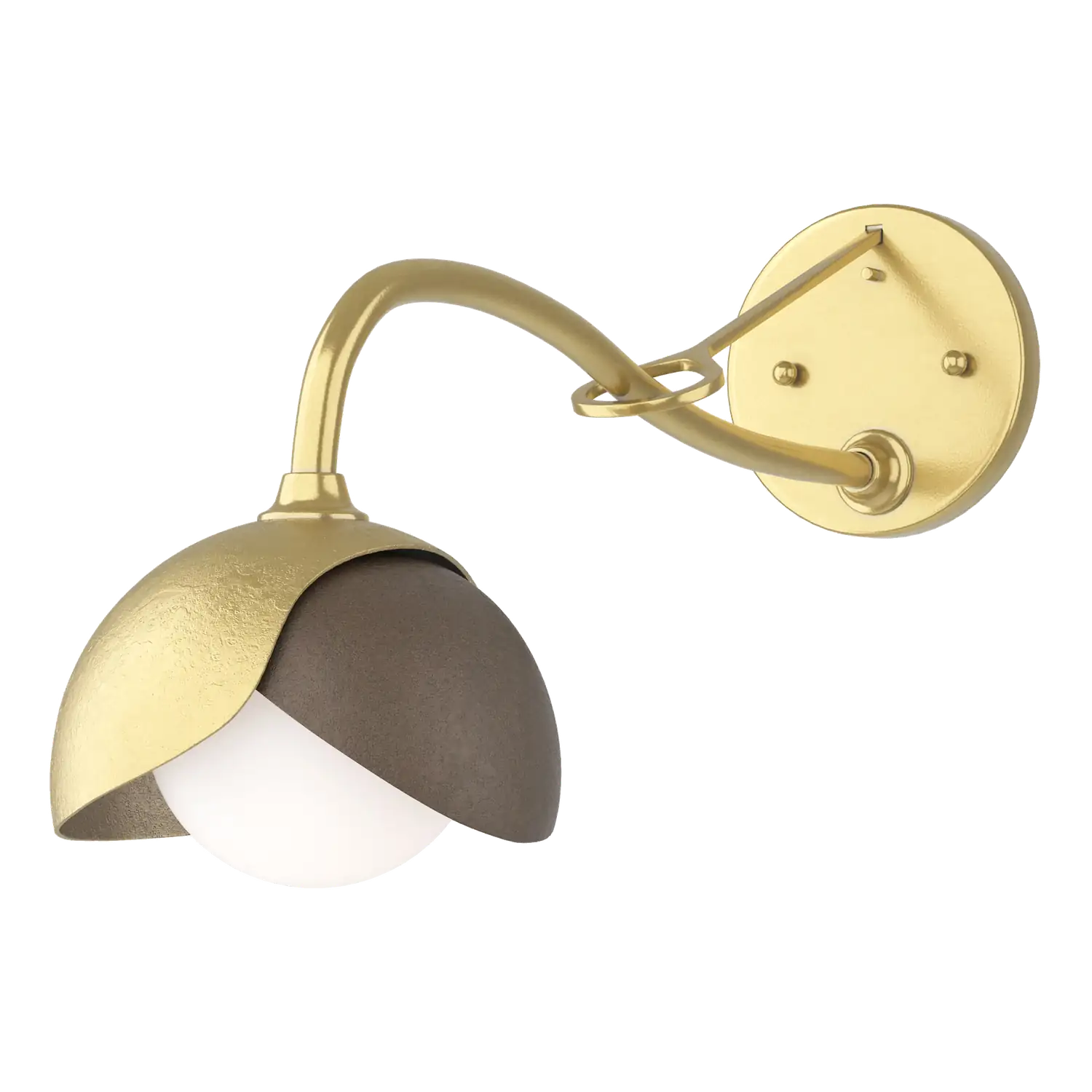 Hubbardton Forge, Brooklyn Double Shade Long-Arm Sconce, WALL SCONCES