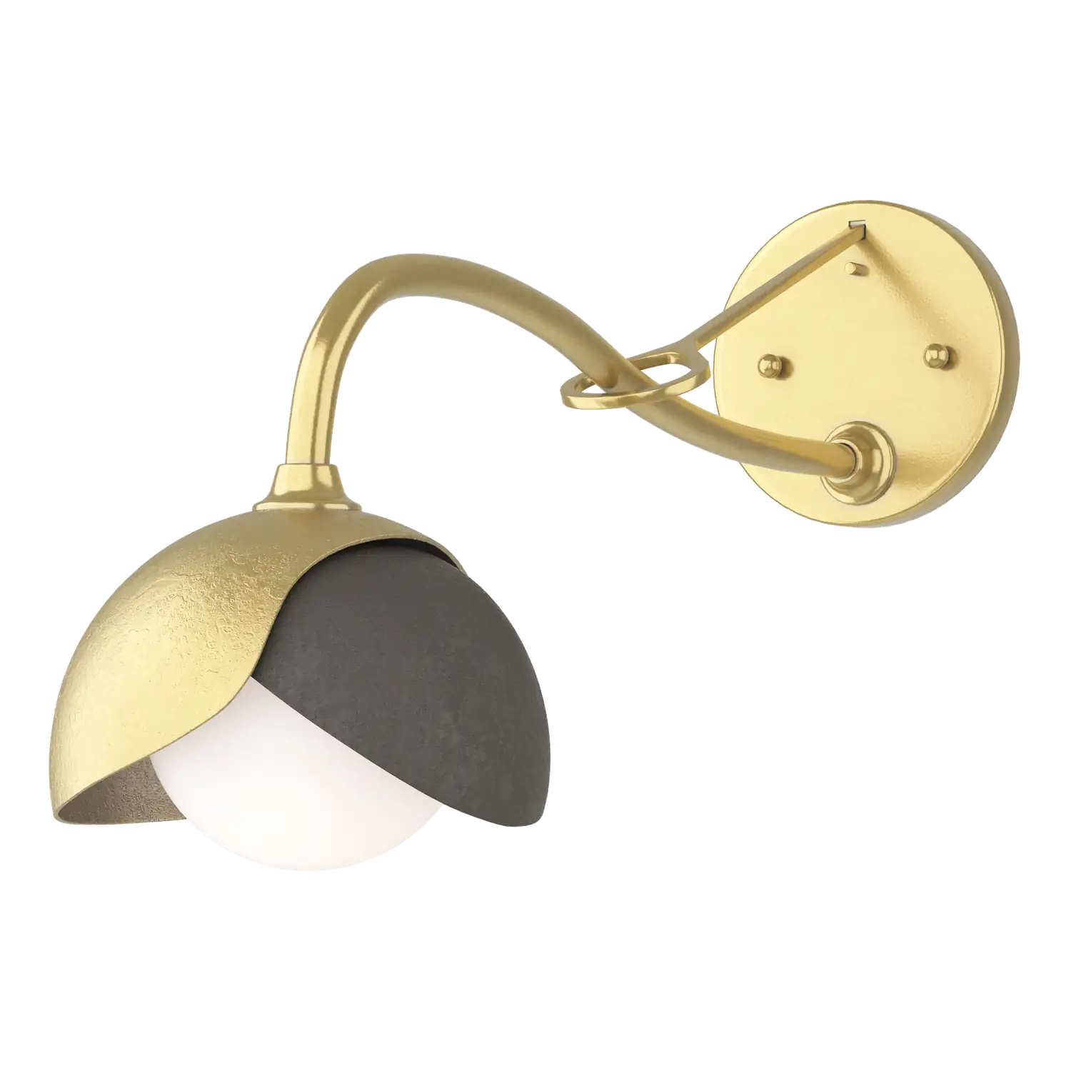 Hubbardton Forge, Brooklyn Double Shade Long-Arm Sconce, WALL SCONCES