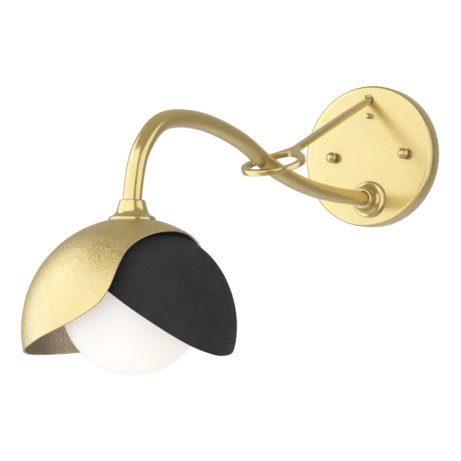 Hubbardton Forge, Brooklyn Double Shade Long-Arm Sconce, WALL SCONCES