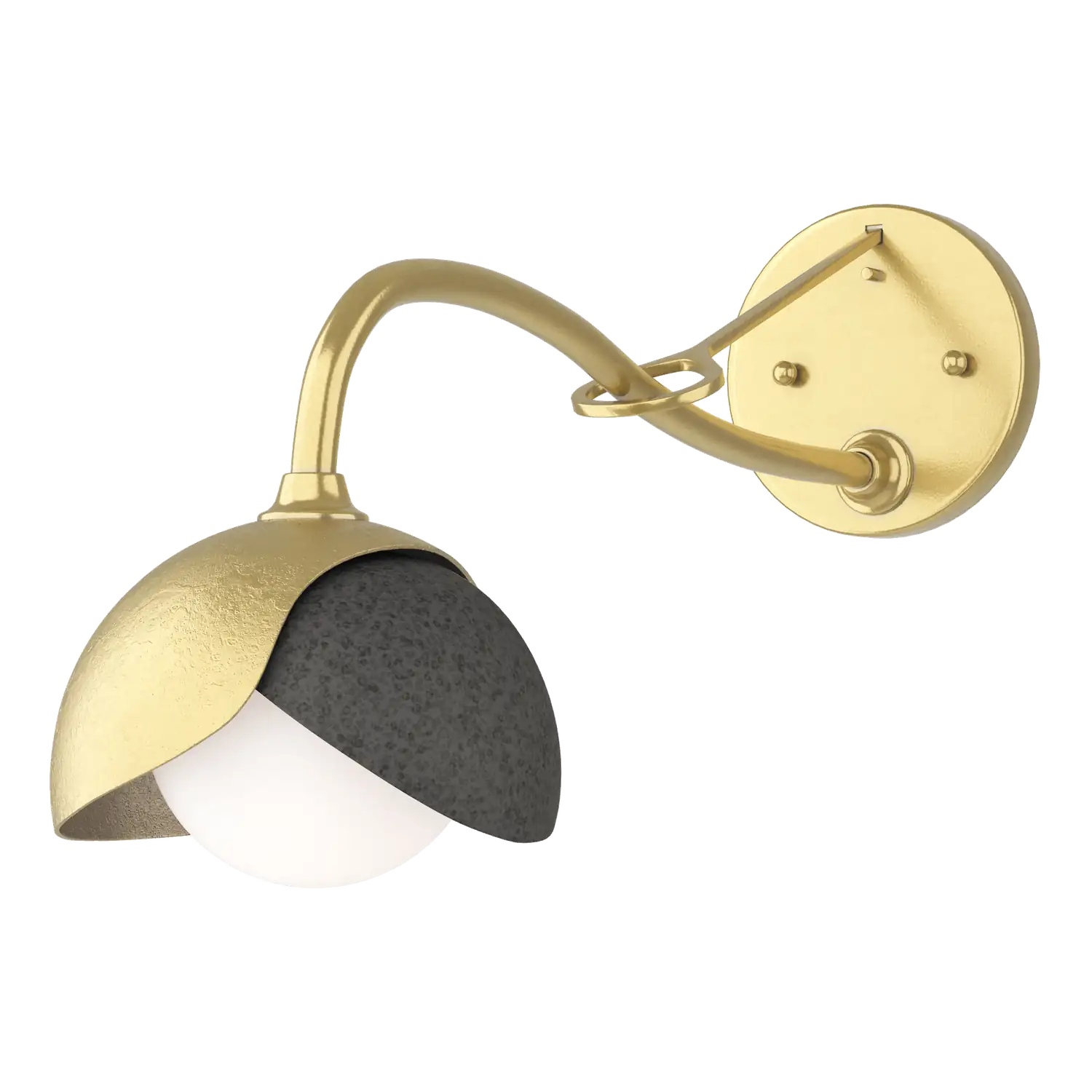 Hubbardton Forge, Brooklyn Double Shade Long-Arm Sconce, WALL SCONCES