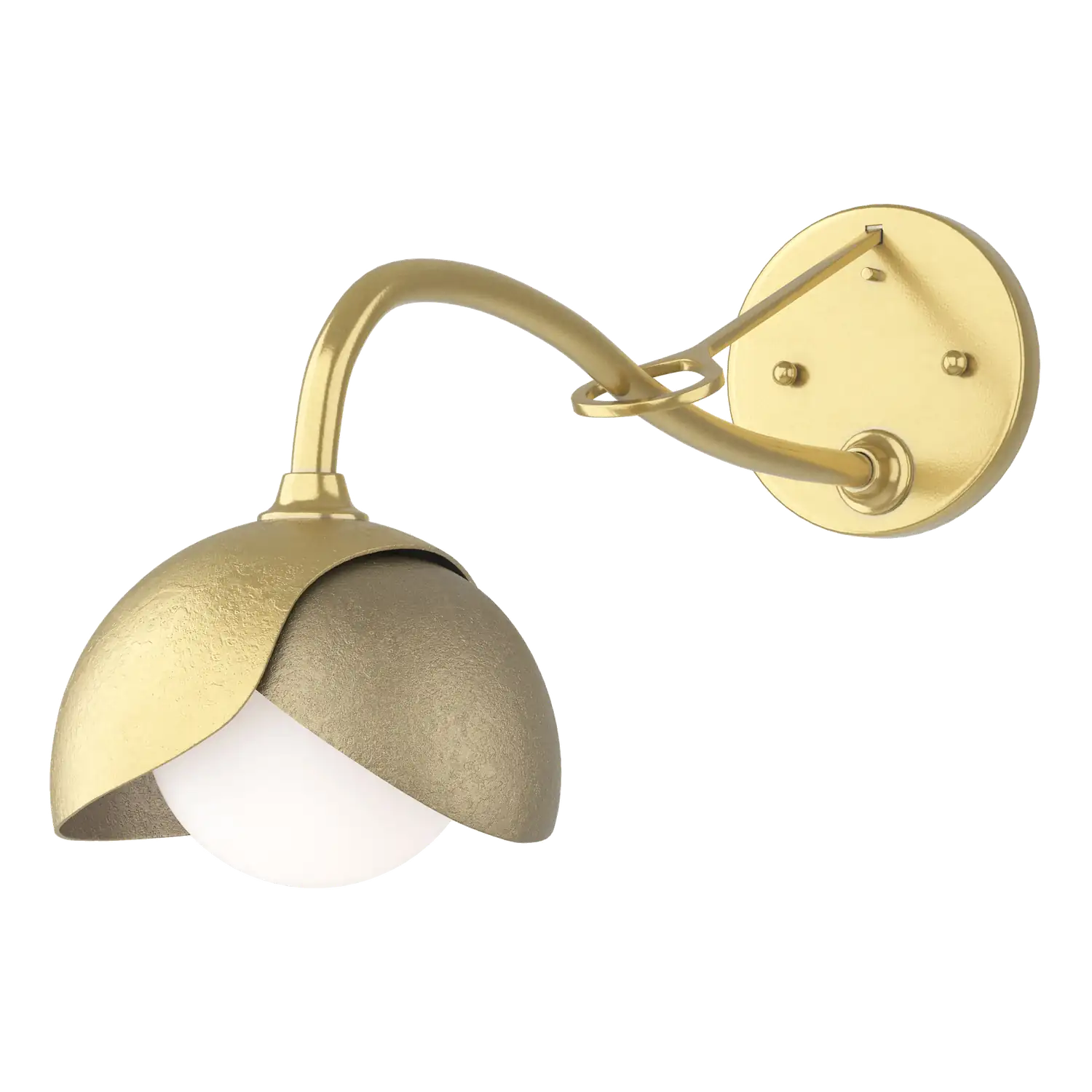 Hubbardton Forge, Brooklyn Double Shade Long-Arm Sconce, WALL SCONCES