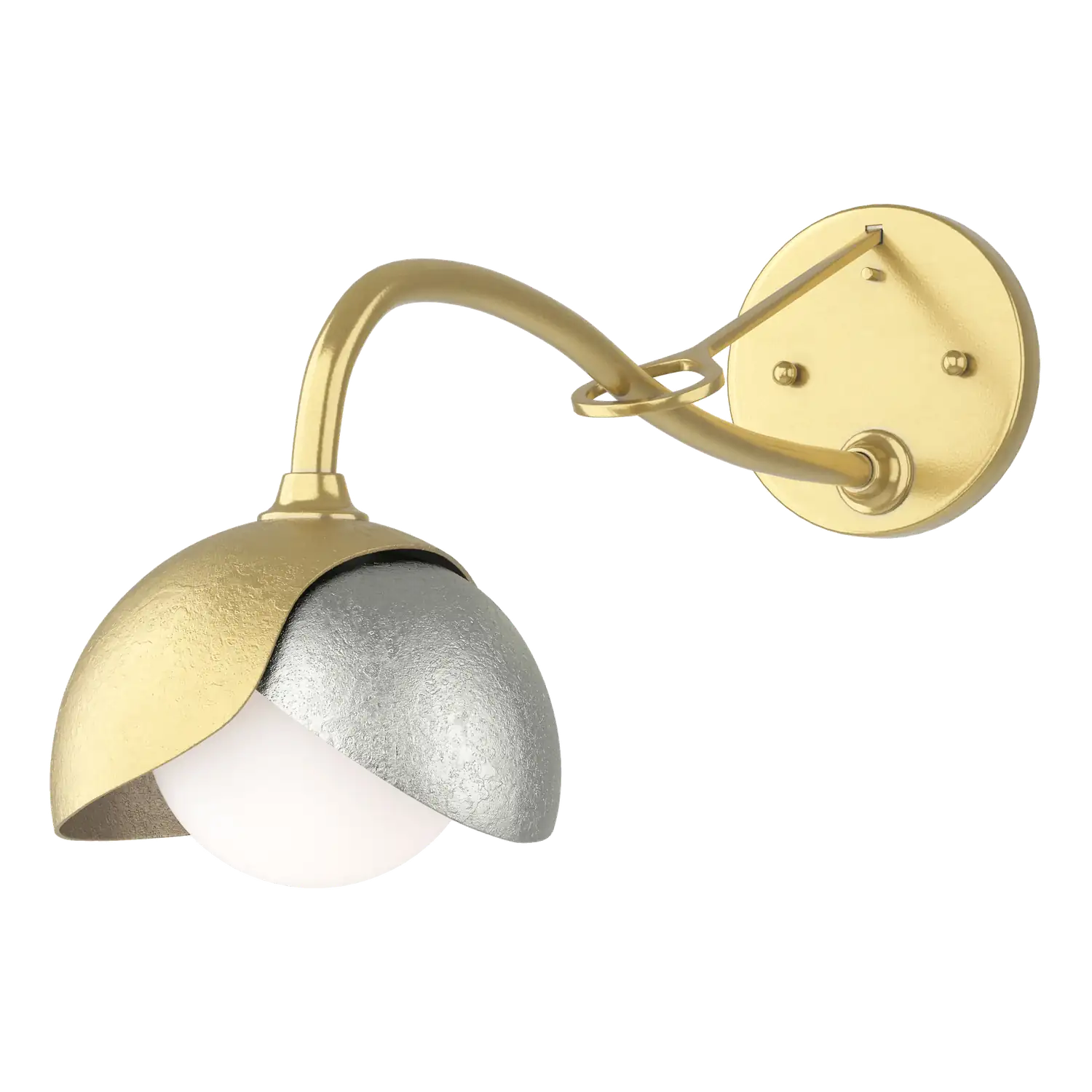 Hubbardton Forge, Brooklyn Double Shade Long-Arm Sconce, WALL SCONCES