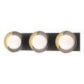 Hubbardton Forge, Brooklyn Straight Double Shade Bath Sconce, WALL SCONCES