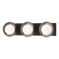 Hubbardton Forge, Brooklyn Straight Double Shade Bath Sconce, WALL SCONCES
