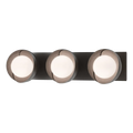 Hubbardton Forge, Brooklyn Straight Double Shade Bath Sconce, WALL SCONCES