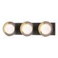 Hubbardton Forge, Brooklyn Straight Double Shade Bath Sconce, WALL SCONCES