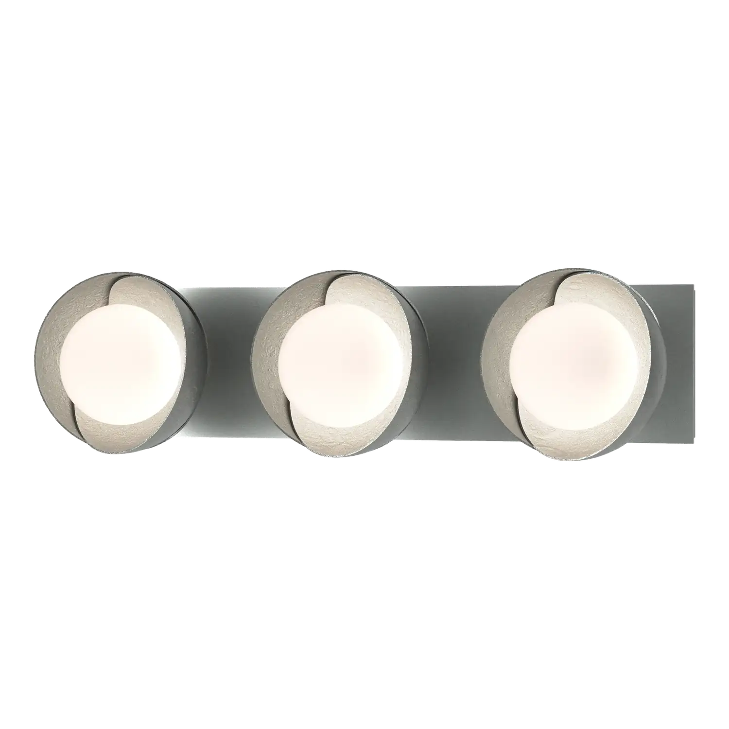 Hubbardton Forge, Brooklyn Straight Double Shade Bath Sconce, WALL SCONCES