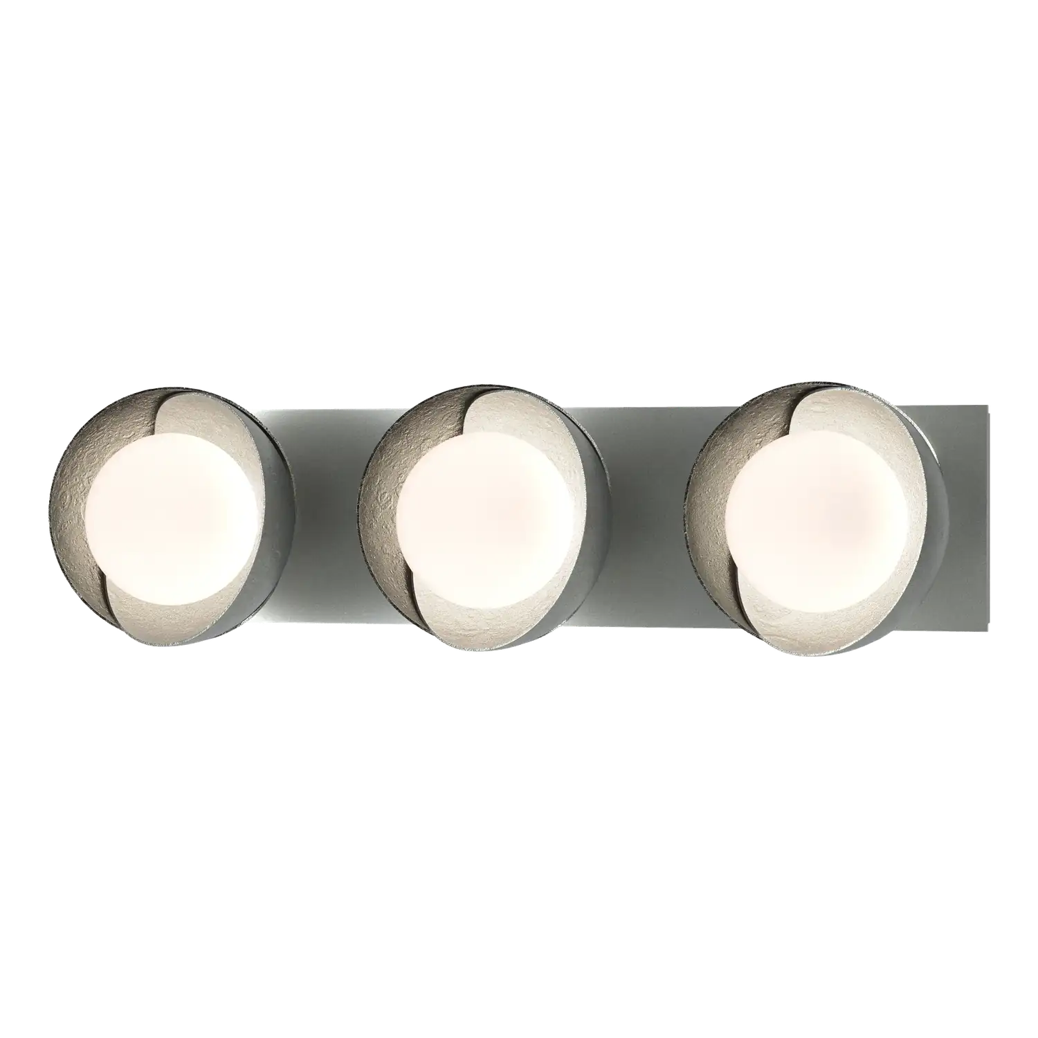 Hubbardton Forge, Brooklyn Straight Double Shade Bath Sconce, WALL SCONCES