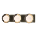 Hubbardton Forge, Brooklyn Straight Double Shade Bath Sconce, WALL SCONCES