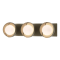 Hubbardton Forge, Brooklyn Straight Double Shade Bath Sconce, WALL SCONCES