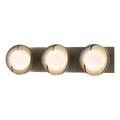 Hubbardton Forge, Brooklyn Straight Double Shade Bath Sconce, WALL SCONCES