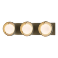 Hubbardton Forge, Brooklyn Straight Double Shade Bath Sconce, WALL SCONCES