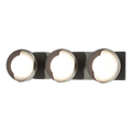 Hubbardton Forge, Brooklyn Straight Double Shade Bath Sconce, WALL SCONCES