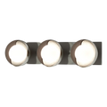 Hubbardton Forge, Brooklyn Straight Double Shade Bath Sconce, WALL SCONCES