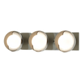 Hubbardton Forge, Brooklyn Straight Double Shade Bath Sconce, WALL SCONCES