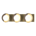 Hubbardton Forge, Brooklyn Straight Double Shade Bath Sconce, WALL SCONCES