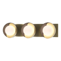 Hubbardton Forge, Brooklyn Straight Double Shade Bath Sconce, WALL SCONCES