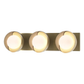 Hubbardton Forge, Brooklyn Straight Double Shade Bath Sconce, WALL SCONCES