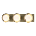 Hubbardton Forge, Brooklyn Straight Double Shade Bath Sconce, WALL SCONCES
