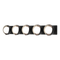 Hubbardton Forge, Brooklyn Straight Double Shade Bath Sconce, WALL SCONCES