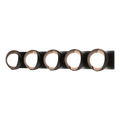 Hubbardton Forge, Brooklyn Straight Double Shade Bath Sconce, WALL SCONCES
