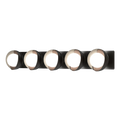 Hubbardton Forge, Brooklyn Straight Double Shade Bath Sconce, WALL SCONCES
