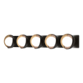 Hubbardton Forge, Brooklyn Straight Double Shade Bath Sconce, WALL SCONCES