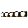 Hubbardton Forge, Brooklyn Straight Double Shade Bath Sconce, WALL SCONCES