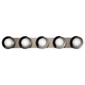 Hubbardton Forge, Brooklyn Straight Double Shade Bath Sconce, WALL SCONCES
