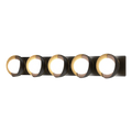 Hubbardton Forge, Brooklyn Straight Double Shade Bath Sconce, WALL SCONCES