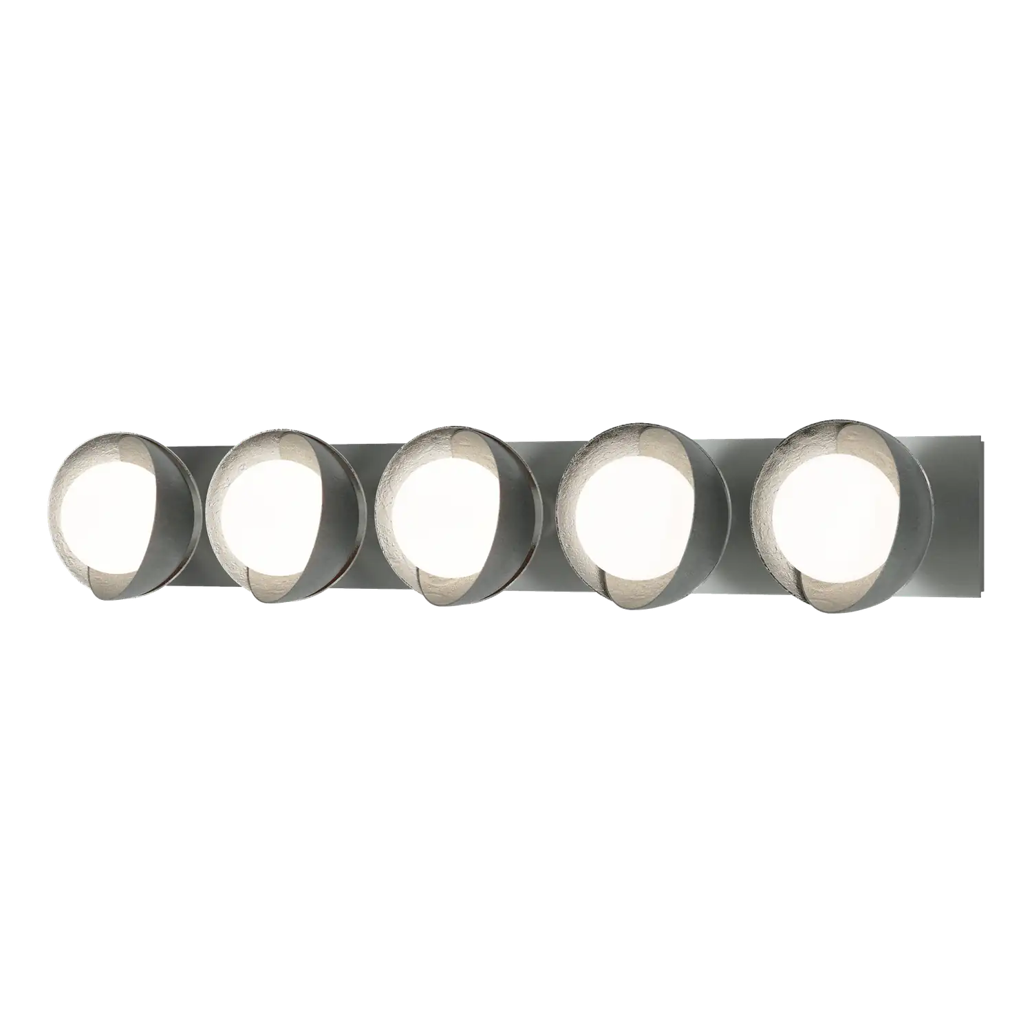 Hubbardton Forge, Brooklyn Straight Double Shade Bath Sconce, WALL SCONCES
