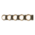Hubbardton Forge, Brooklyn Straight Double Shade Bath Sconce, WALL SCONCES