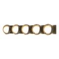 Hubbardton Forge, Brooklyn Straight Double Shade Bath Sconce, WALL SCONCES
