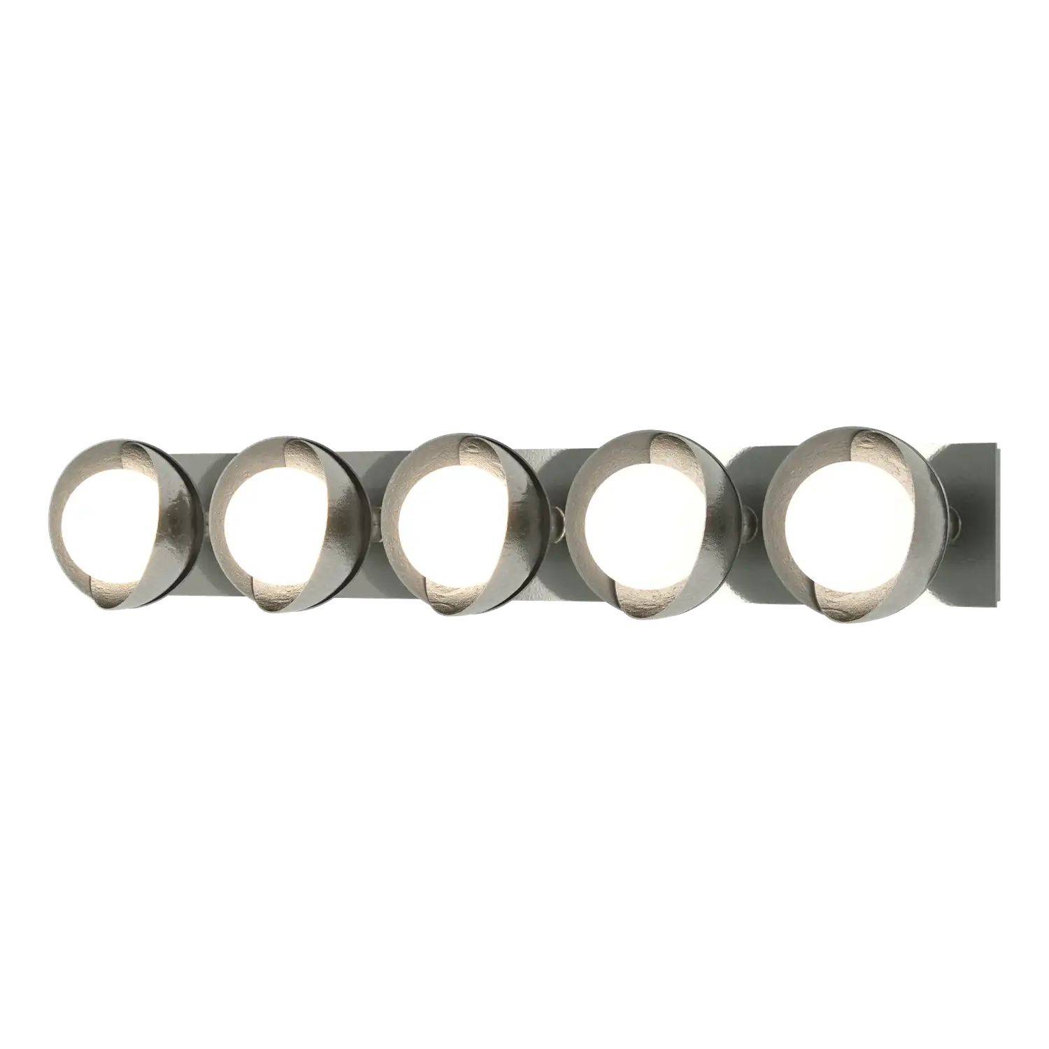Hubbardton Forge, Brooklyn Straight Double Shade Bath Sconce, WALL SCONCES