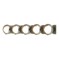 Hubbardton Forge, Brooklyn Straight Double Shade Bath Sconce, WALL SCONCES