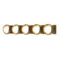 Hubbardton Forge, Brooklyn Straight Double Shade Bath Sconce, WALL SCONCES