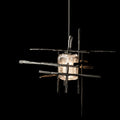 Hubbardton Forge, Tura Seeded Glass Low Voltage Sconce, WALL SCONCES