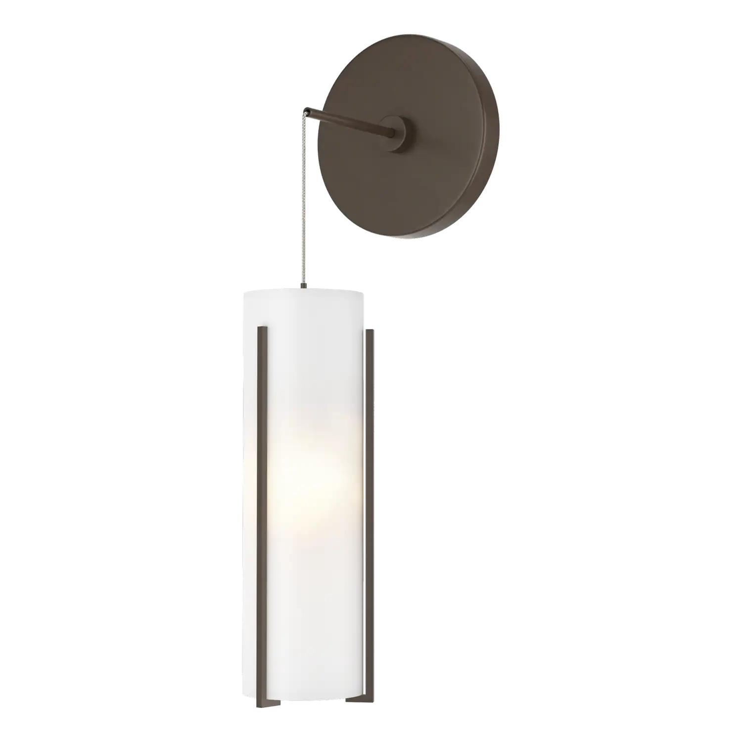 Hubbardton Forge, Exos Glass Low Voltage Sconce, WALL SCONCES