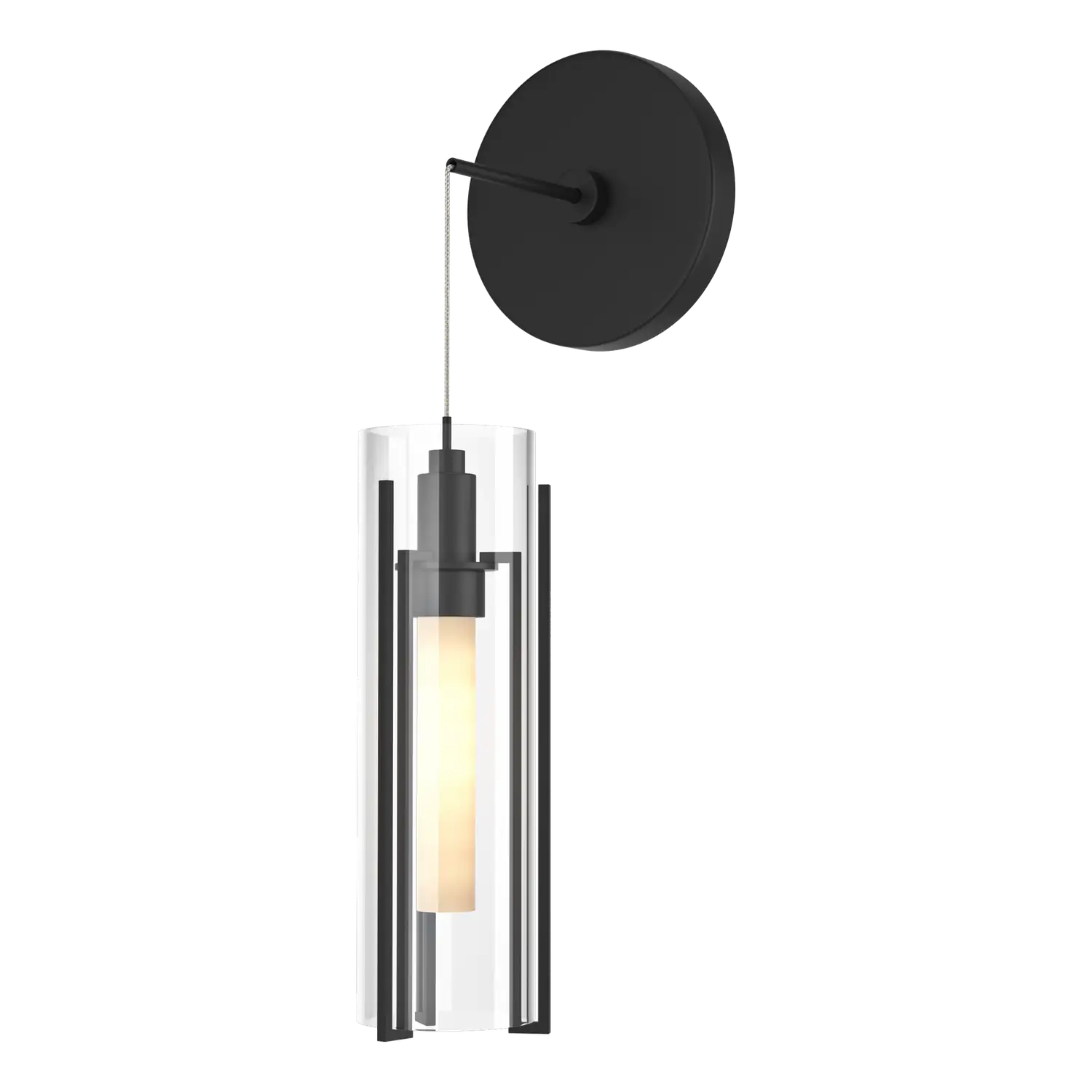 Hubbardton Forge, Exos Glass Low Voltage Sconce, WALL SCONCES