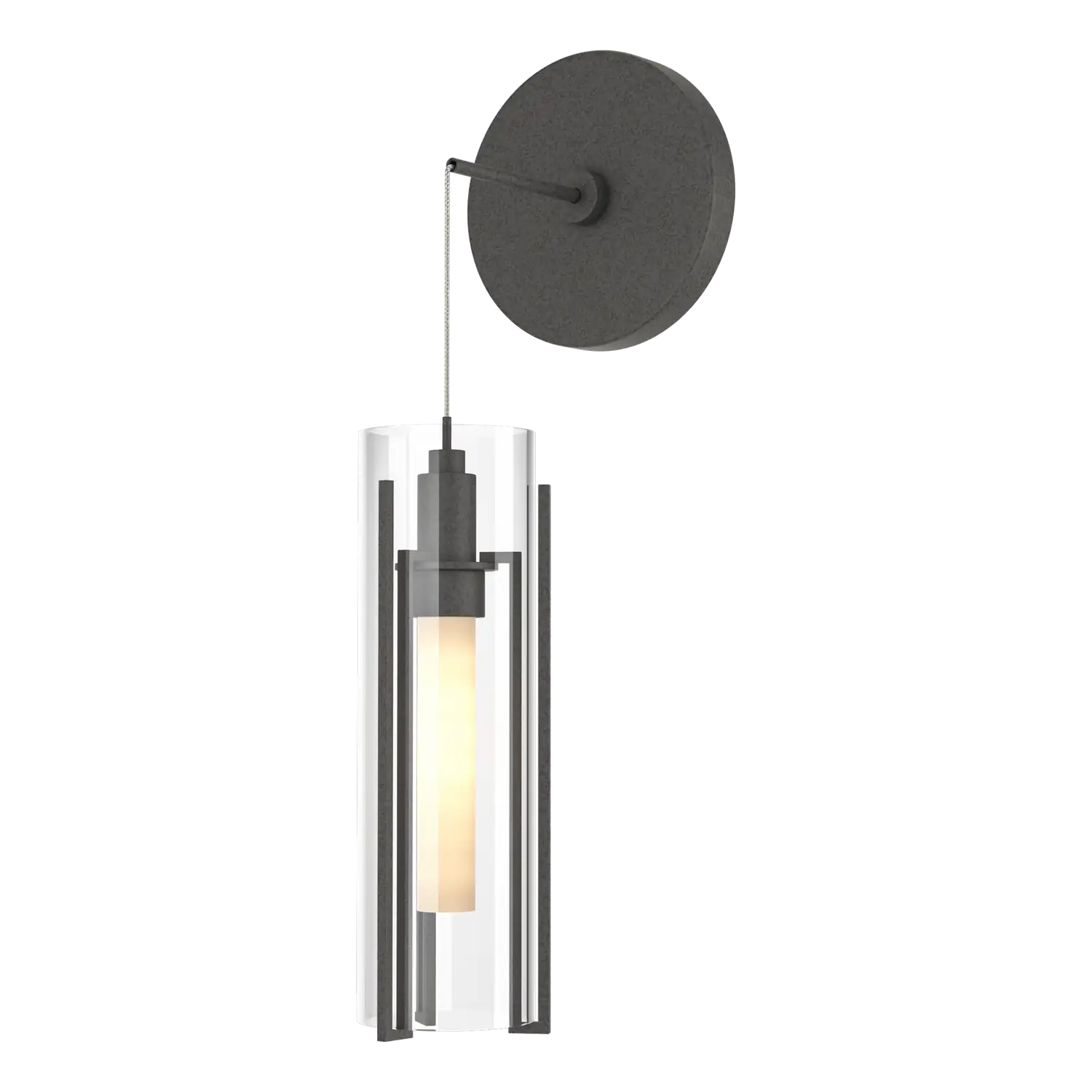 Hubbardton Forge, Exos Glass Low Voltage Sconce, WALL SCONCES