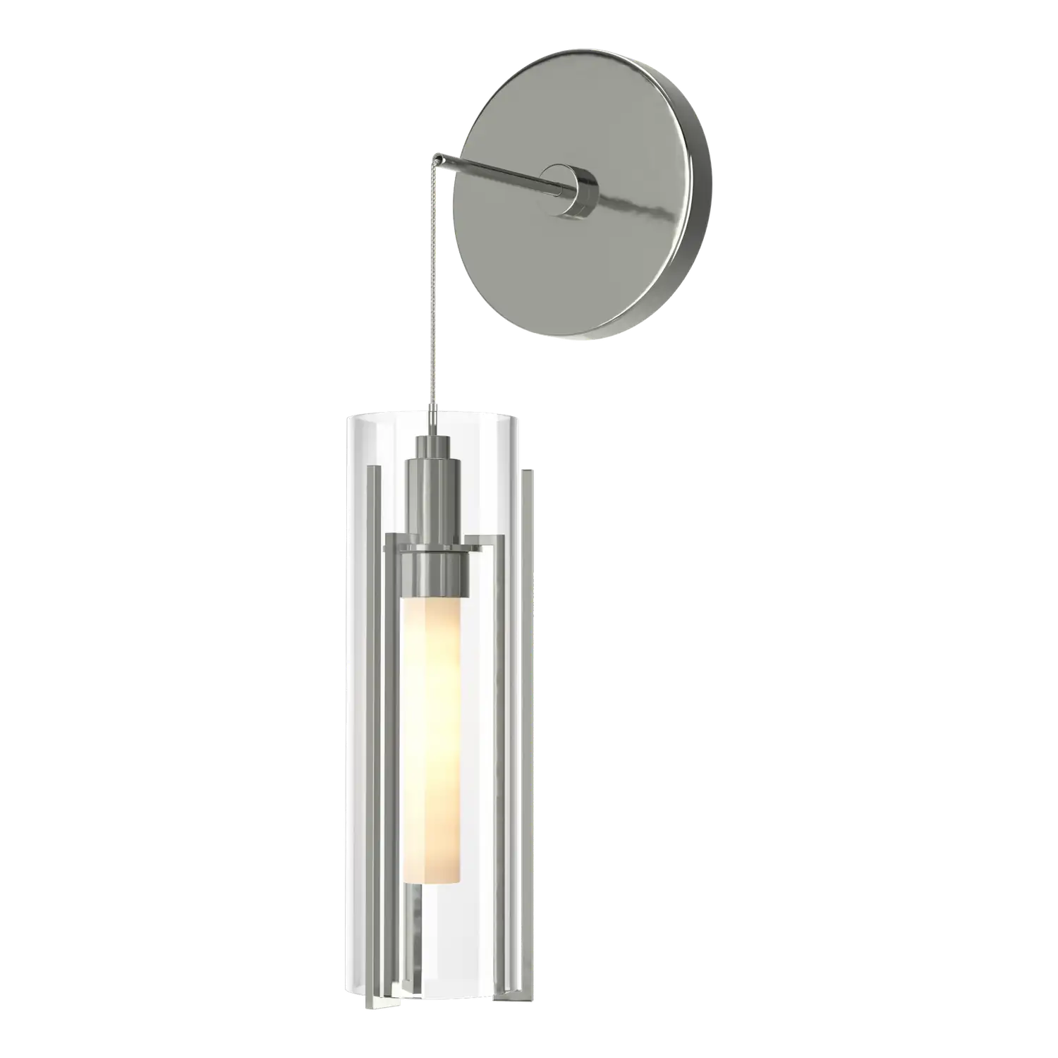 Hubbardton Forge, Exos Glass Low Voltage Sconce, WALL SCONCES