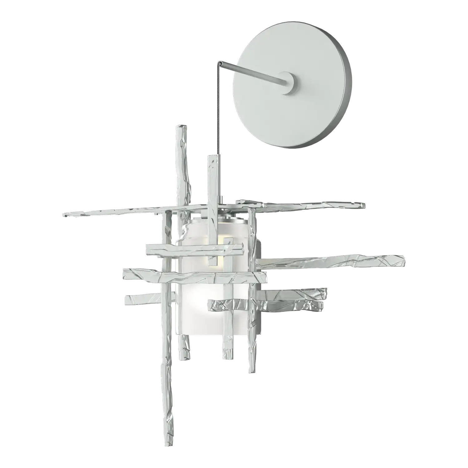 HUBBARDTON FORGE, TURA FROSTED GLASS LOW VOLTAGE SCONCE, WALL SCONCES